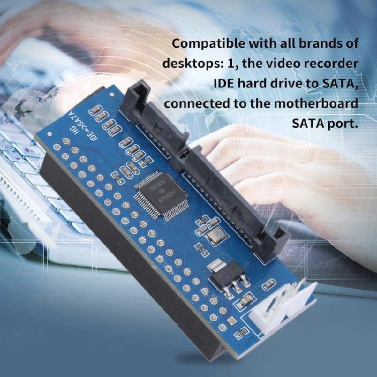 40 Pin Disk to SATA Adapter 3.5 IDE to SATA Hard Disk HDD Converter for Computer