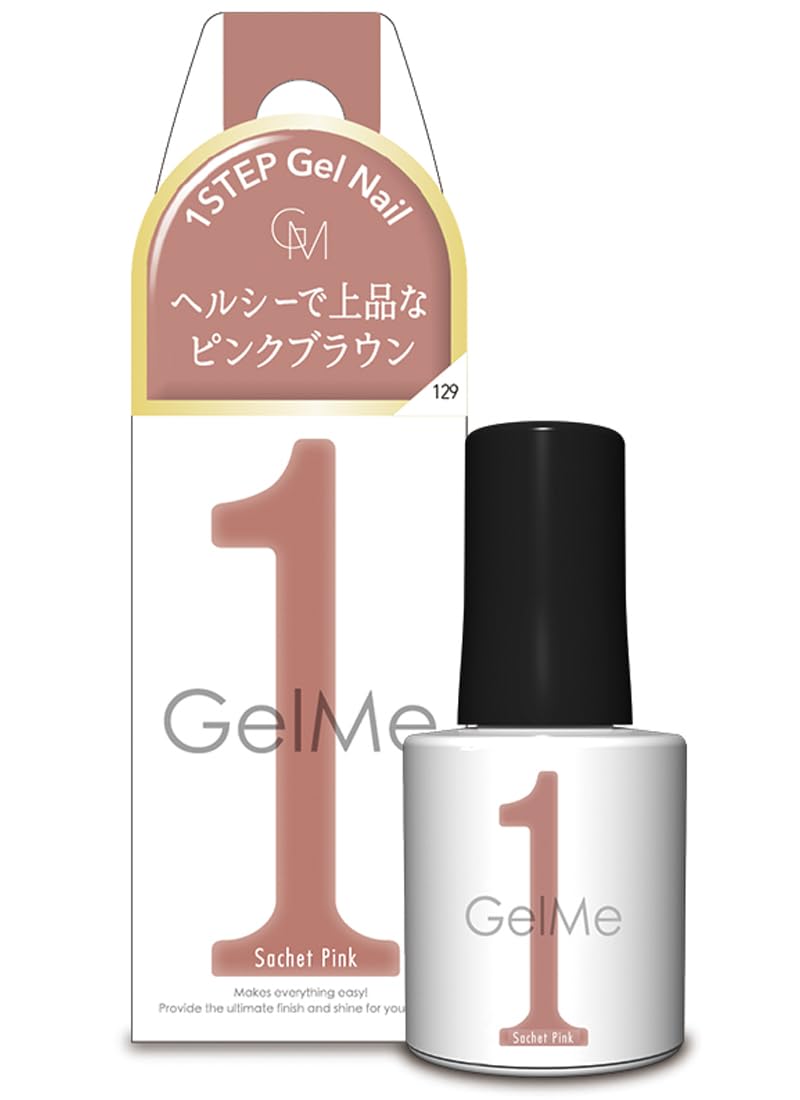 Cosme de Beaute Гель Me One 129 Саше Розовый Гель-Лак для Ногтей Ноготь (Затвердевающий лак) розовый