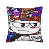 Pillow Cover Cup-head  Funny Pillow Case For Living Room Bed Chair Pillowcases