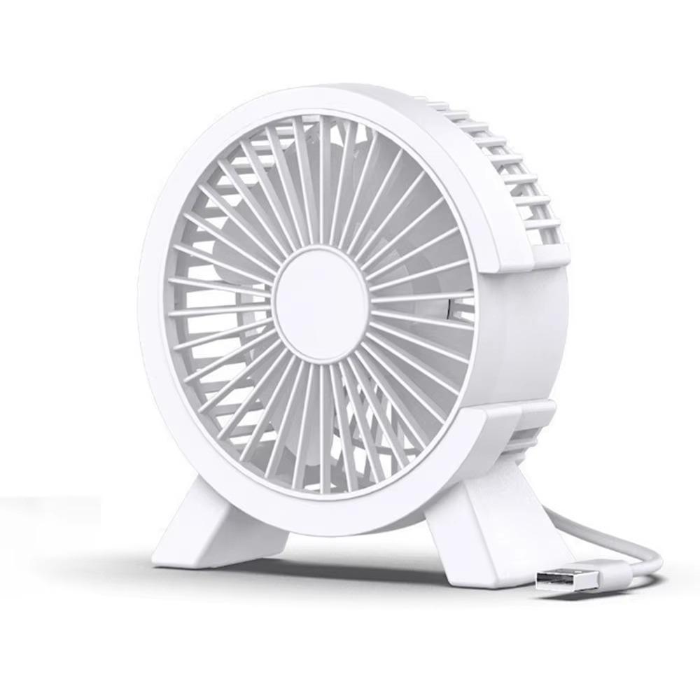 Quiet Motor USB Desk Fan USB Powered Desktop Fan Portable Quiet Cooling Fan Dormitory Use