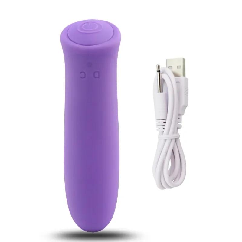 Mini Bullet Vibrator Female Powerful G Spot Clitoris Nipples Stimulator Vagin Massager Dildo Maturbator Adult Erotic Toys Women