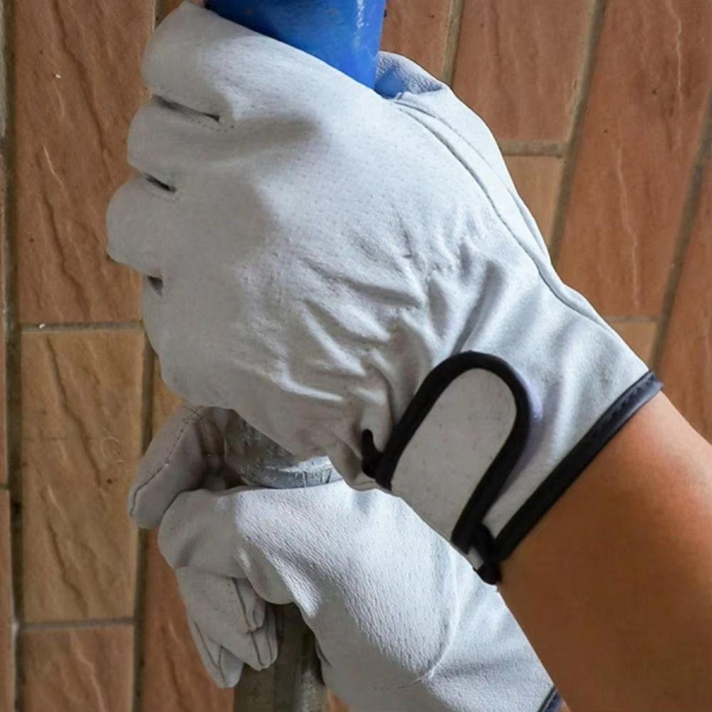 Stretchable Wrist Work Gloves Wear-Resistant Welding Gloves Driver Gloves  Labour Safety Supplies