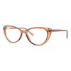 Full Rim Cat Eye Transparent Brown Smartbuy Collection Merijean Cp138e Fashion Women Eyeglasses