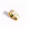 Bunter Floral Offener Ring Vielseitiger Vintage Schmuck Neuer Emaille Ring Hochzeit