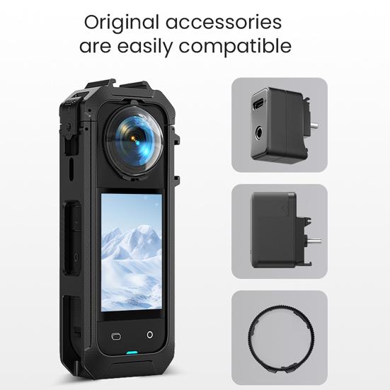 Camera Frame Case with Magnetic Quick-Release Base Anti-Fall Enclosed Lock