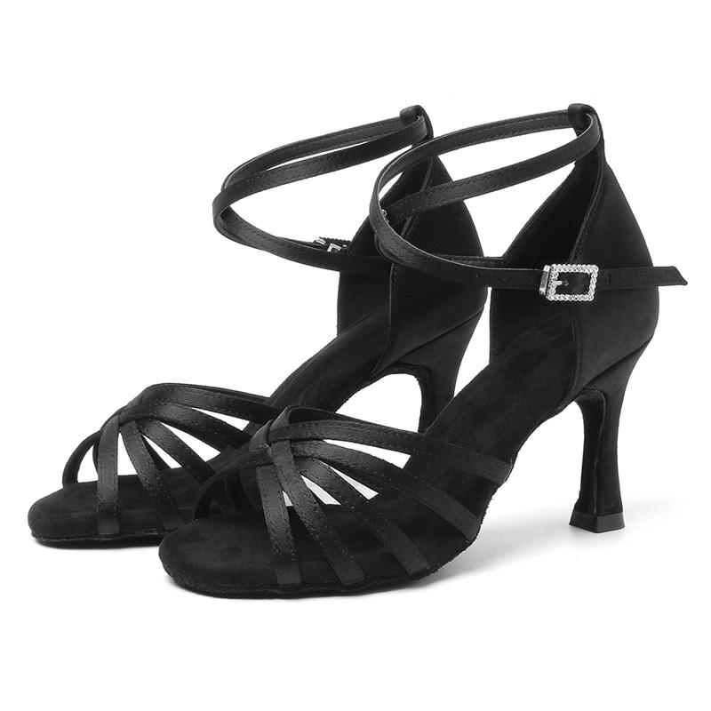 Classcial Damen-Lateintanzschuhe, professionelle Ballsaal-Tanzschuhe, für den Innenbereich, Größe 34–41