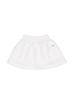 Dear Sis Floral Punching Mini Skirt (White)