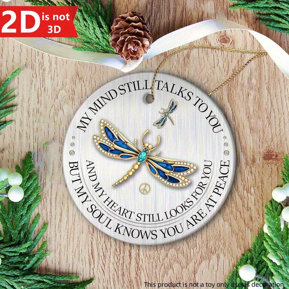 Dragonfly Memorial Gift. Sympathy Decor for Car, Home & Wall. A Unique Keepsake for Loved Ones.