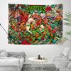 NNinja Turtles Printed Large Wall Tapestry Indian Buddha Wall Decoration Witchcraft Bohemian Hippie Decor Blanket