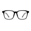 Oart Pessoa BLACK Oversized Horn-Rimmed Glasses