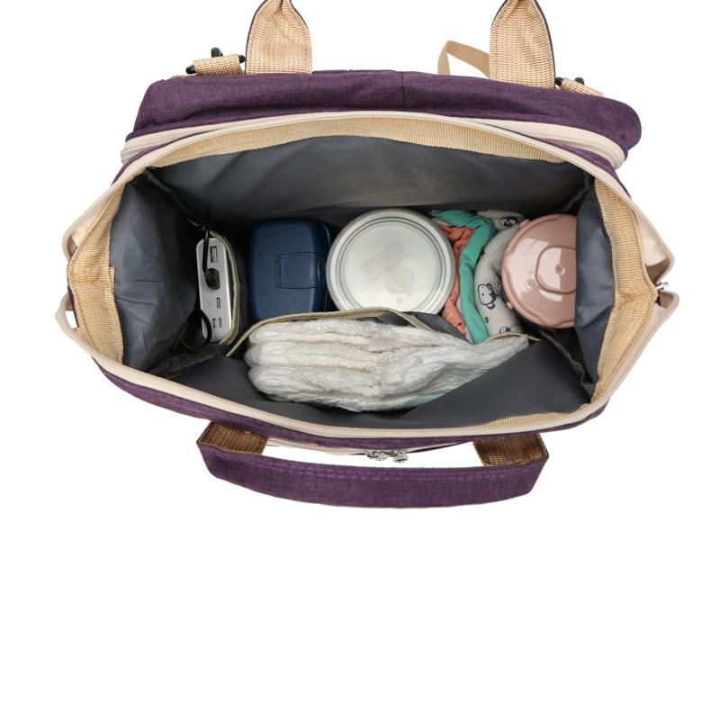 Borsa per la mamma, Borsa per neomamma e neonato, Borsa fasciatoio multifunzionale, Borsa per la mamma, Assorbente per urina, Borsa termica, Borsa a doppia tracolla