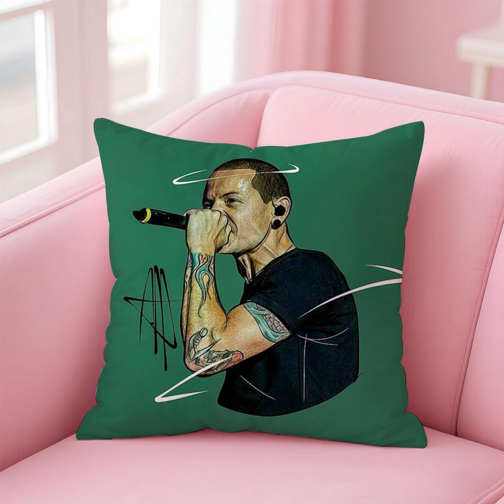 Singer C-Chester Benningtons Cushion Cover Comfortable Reversible Pillow Cover Ideal For Car Sofa Bedroom & Beyond