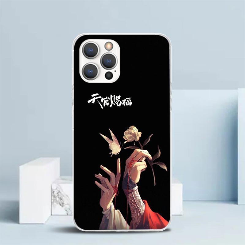 Heaven Official's Blessing Phone Case For IPhone 16 17 Air 16E 15 14 Plus 13 Mini 12 11 Pro Max 7 8 + SE 2020 Soft TPU Back Cove