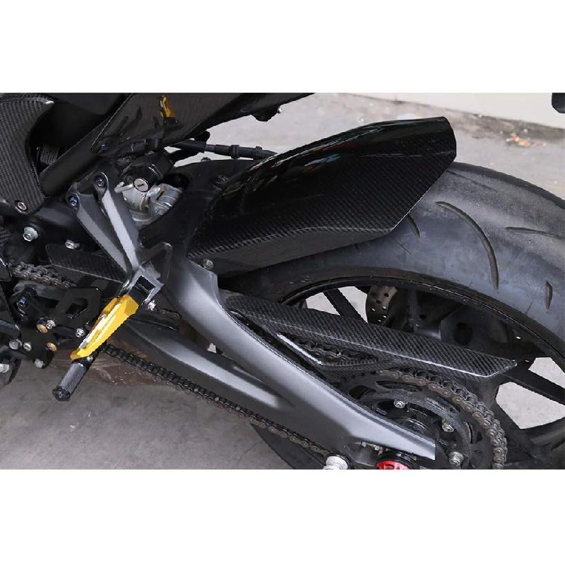 Real Carbon Fiber Rear Fender Mudguard Compatible with MT-09 FZ09 2014-2020 XSR 900 2017-2021 Motorcycle Mudguards Fender FJ09 2015-2017 Mudguard
