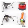 2025 Windproof Camping Gas Stove,3240W Portable Foldable Butane/Propane Backpacking Stove with Piezo Ig