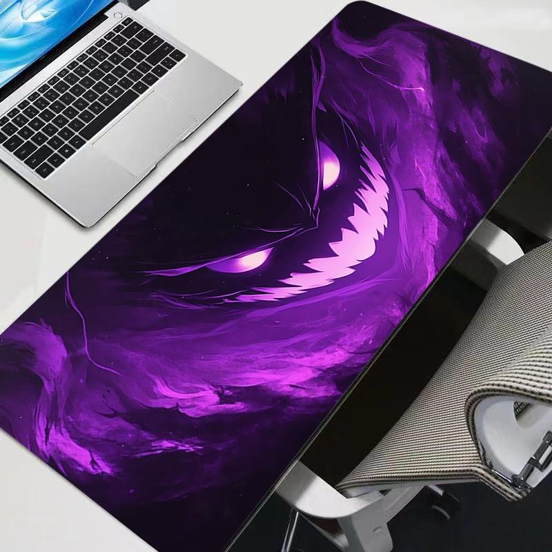 Mouse Pad Anime Gamer Large XXL Tablet Varmilo Keyboard Carpet Kawaii Gaming Gengar Pokemon Pikachu Accessories Mousepad
