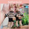Rabbit Plush Cuddly Doll Keychain 20cm Cute Bunny Plush Toy For Backpack Decoration