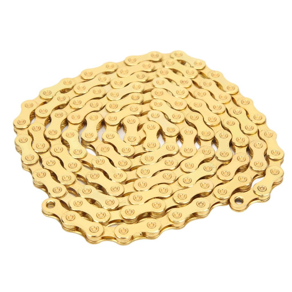 Bike Chain 12 Speed Mountain Road Bike Chain Variable Speed Chain Replacement Parts Gold