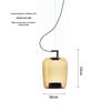 Nordic Minimalist Pendant Light: Elegant Designer Lighting for Restaurant, Bar, Bedroom, Stairwell, or Bedside