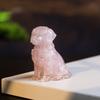 Resin Crystal Dogs Snow Shih Tzu And Golden Retriever Home Decor Gift For Animal Lovers
