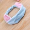 2021 Soft Velvet Spa Headband Korean Skincare Cat Ear Face Wash Headbands for Makeup Shower Bath