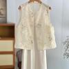 Chinese Vest Vest Summer Versatile Temperament Retro New Vest Thin Top Embroidery