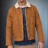 Men's Autumn and Winter Plus Velvet Jacket Cotton Workwear Casual Men's Top Coat