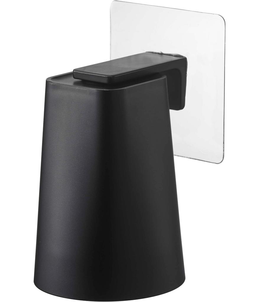 Yamazaki Jitsugyo Film Hook Magnetic Tumbler Black W7 x D7 x W7 x x when Tower Floating Storage Easy Installation 5488 Approx. H9.5cm (Tumbler)