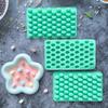 Molde de Grano de Café de Silicona 55 Cavidades Mini Bandeja para Chocolate y Caramelos de Azúcar Para Decoraciones de Pasteles y Repostería DIY