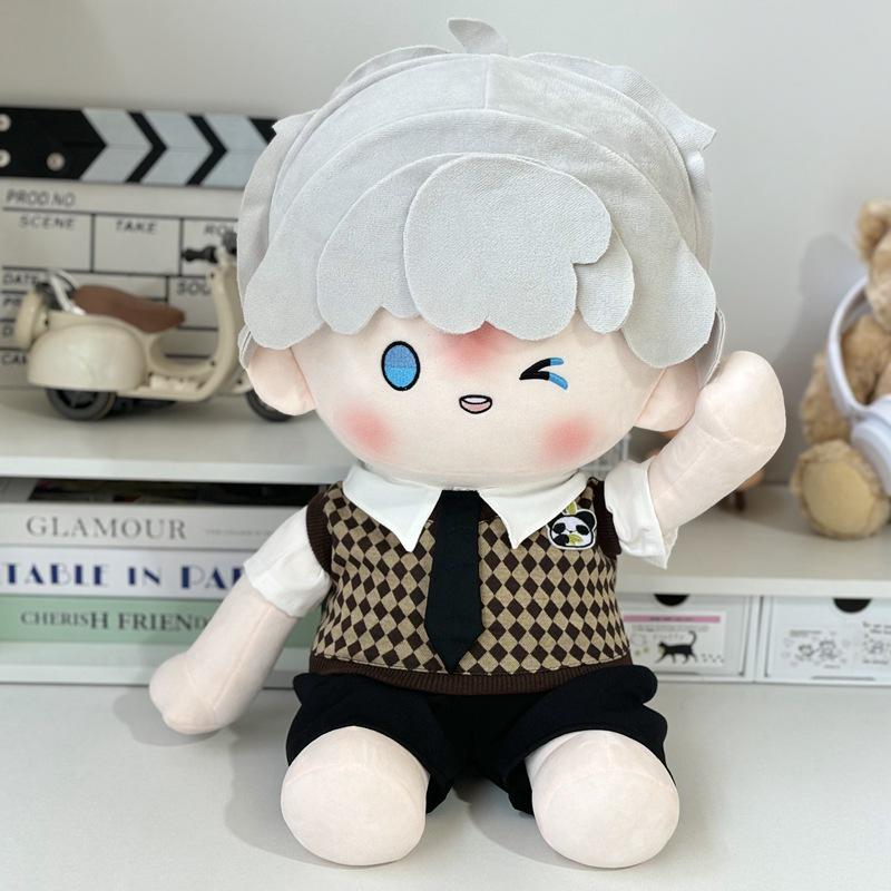 Gentle Letter 40cm Sitting Doll Outfit Set for Boy Doll