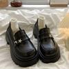 Fashion Round Toe Platform Ladies Pumps with Medium Heels Mary Jane Japanese Style Lolita Women's Shoes Loafers On Offer Stylish Shoe 39