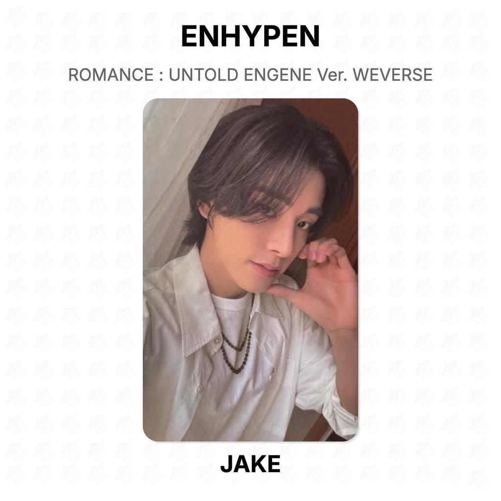ENHYPEN ROMANCE : UNTOLD ENGENE Ver. WEVERSE Official Photocard
