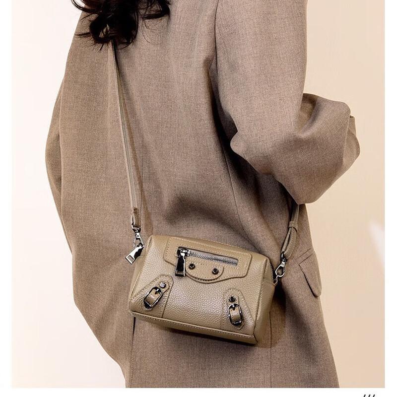 REWELL Women's Genuine Leather Small Crossbody Phone Bag