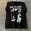 Summer The Clash TShirt London Calling Punk New Wave Sex Pistols Ramones The Damned Unisexs Clothing Short Sleeve Shirt