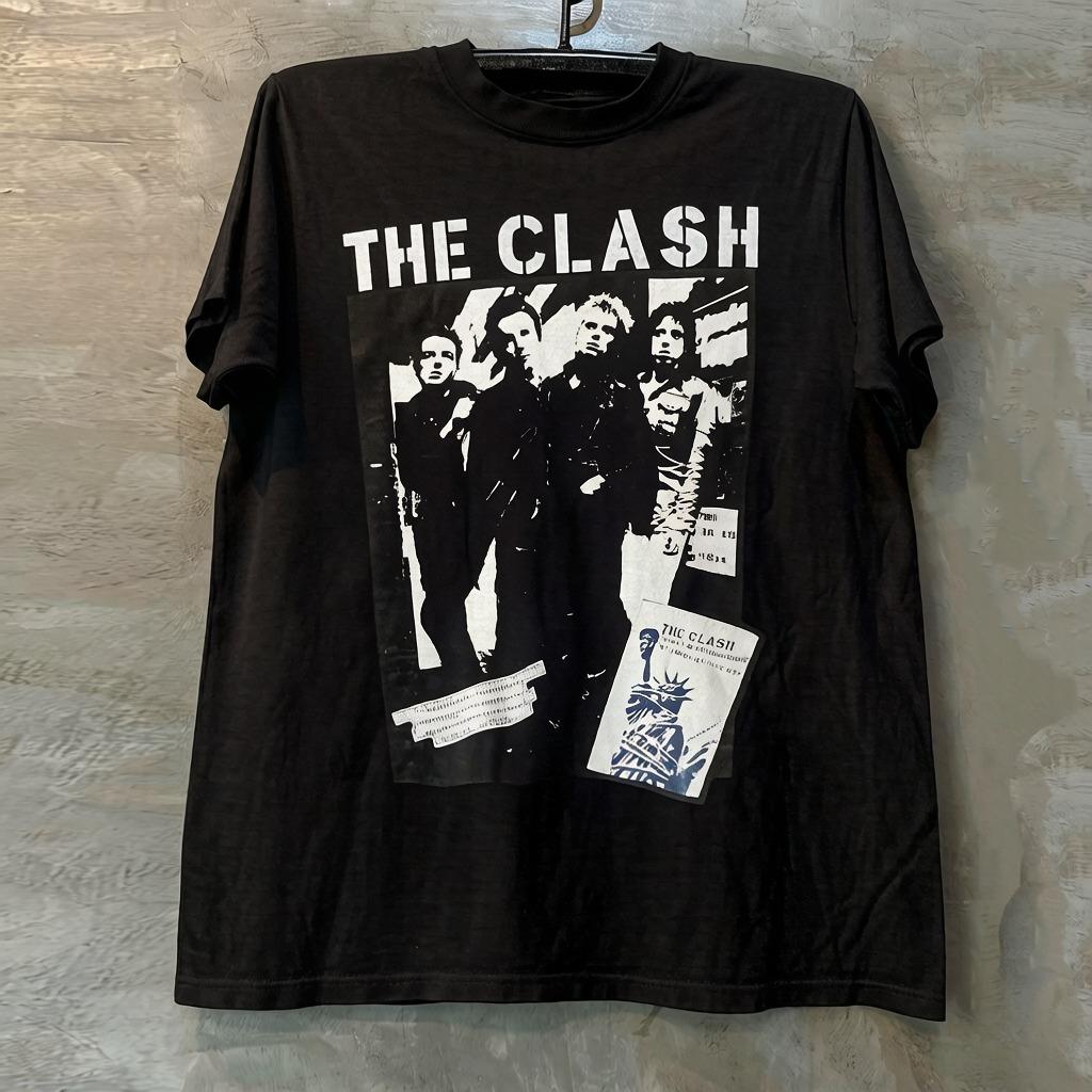 Summer The Clash TShirt London Calling Punk New Wave Sex Pistols Ramones The Damned Unisexs Clothing Short Sleeve Shirt