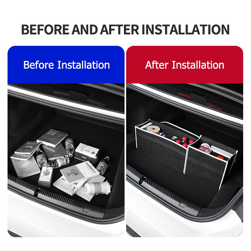Car Trunk Organizer Bag Large Capacity Auto Multiuse Tool Box For Citroen C5 C1 C2 C6 C4L DS3 DS4 DS5 C-Elysee Grand Berlingo