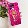 For Realme 16 Pro Case Cute Crown Letter Soft Black Silicone TPU Phone Back Cover For Realme16Pro 16Pro+ Plus Shockproof Capa