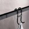 1Pcs Shower Door Hook Multi-functional Clothing Towel Coat Hook Sturdy and Durable Glass Bathroom Door Multi-functional Hook