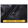 Wind-Resistant Leather Jacket Autumn Winter Plush Parkas Comfortable Thickened Warm High Quality Men Clothing Roupas Masculinas