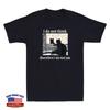 I Do Not Think Therefore I Do Not Am Funny Cat With Mirror Vintage Men's T-Shirt