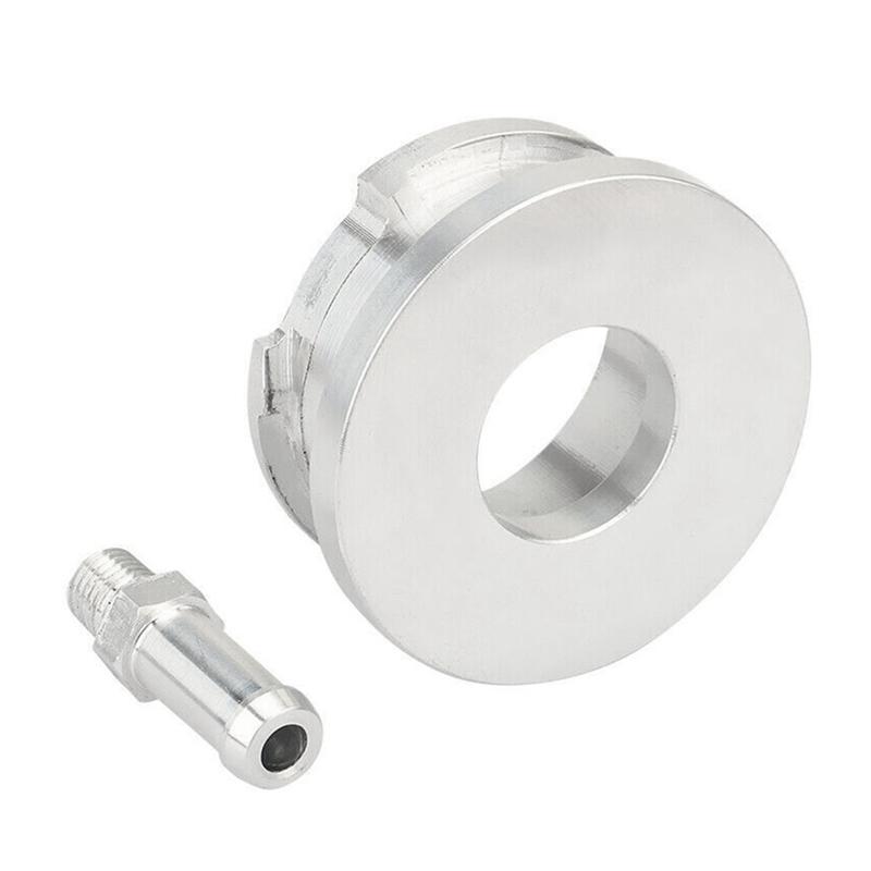 32Mm 1.25Inch Radiator Fill Neck 0.9Bar Radiator Cap Universal Silver Durability Easy Installation