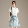 RAIN.CUN Women's Loose Fit Crew Neck Short Sleeve T-Shirt