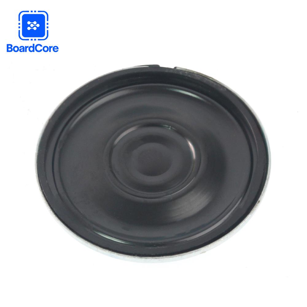 5 Stück 0,5 W 8 Ohm Lautsprecher Metallgehäuse 28 mm Durchmesser Schallverstärker 28×4,8 mm Audio-Lautsprecher für Spielzeug Auto