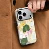 Hot-selling Bow Flower Mobile Phone Case for iPhone17 2-in-1 Film Apple 16pm Anti-drop Cover