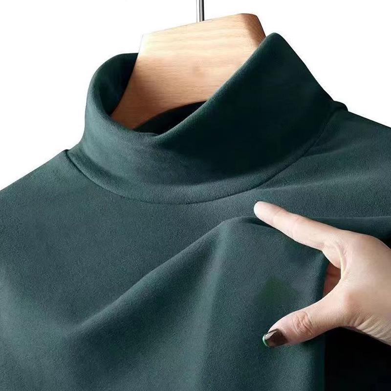 

Мужская толстовка из немецкого бархата с длинным рукавом и принтом, полуводолазка, стиль весна/осень 2023 г. 4XL