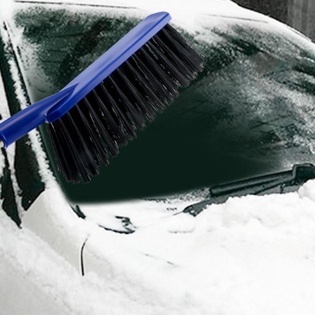 2 in 1 Snow Brush Multifunctional Lightweight   Angle Ice Scraper with Ergonomic Grip for Vehicle