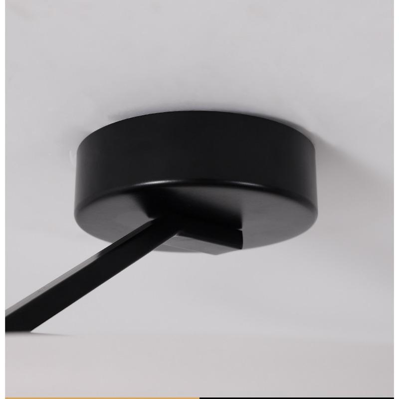 Moderní minimalistické kreativní ložnicové stropní svítidlo kruhové pokojové osvětlení