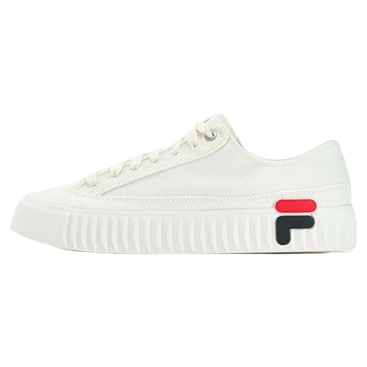 New FILA Gear Slip Resistant Cushioning Low Top Skateboard Shoes Men's White F12M322310FGD