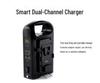 Yingchen RL-2KS Dual-Channel V-Port Battery Charger for Digital Mirrorless Cameras