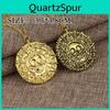 Pirates Of The Caribbean Themed Jewelry Mens Alloy Geometric Skull Pendant Necklace Gift